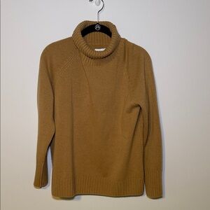 Cozy Tan Turtleneck Sweater